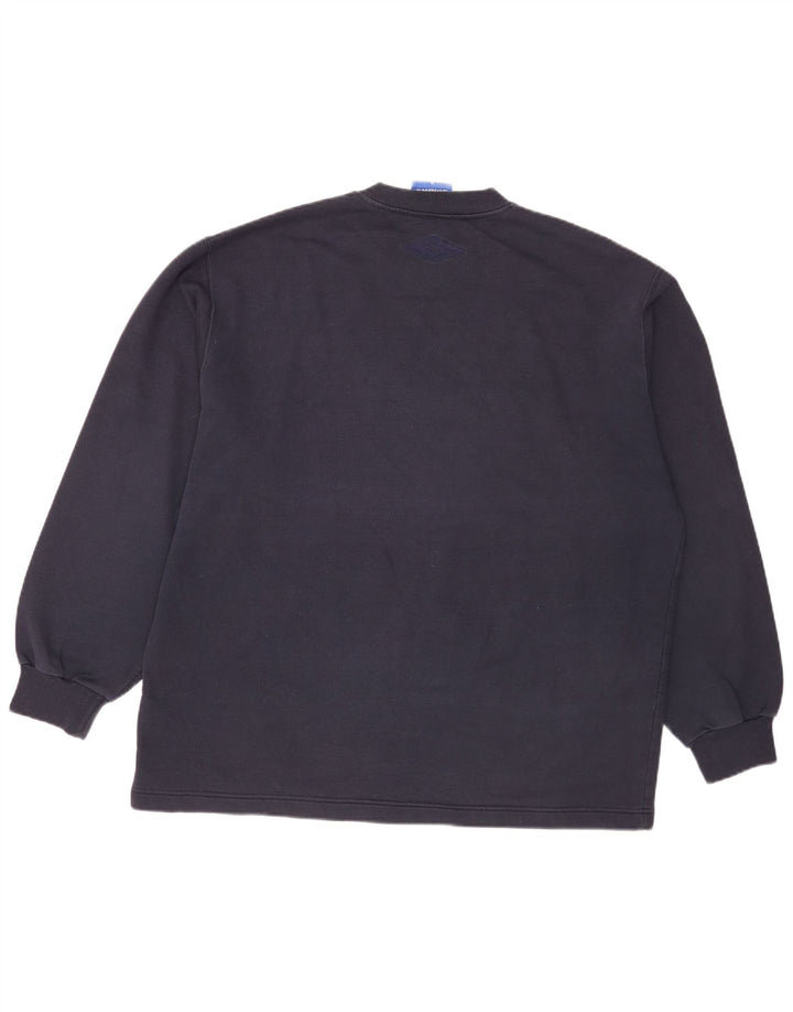 Hanorac grafic pentru bărbați Umbro Jumper XL Bumbac bleumarin
