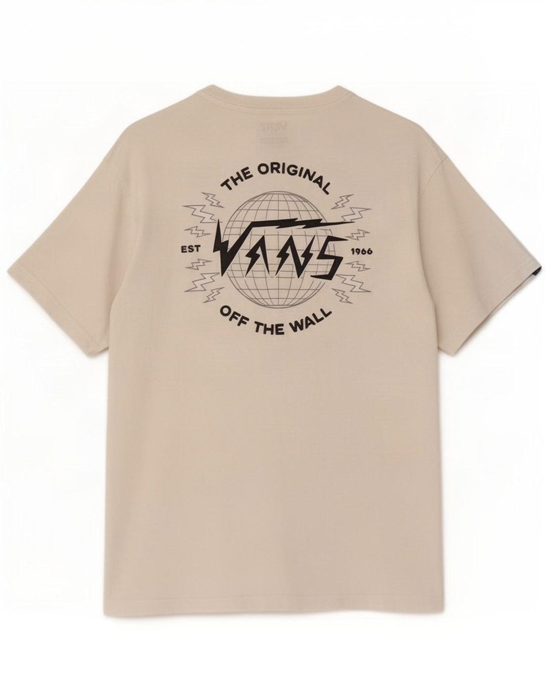 Tricou grafic Vans Classic Fit Top Bumbac alb mediu