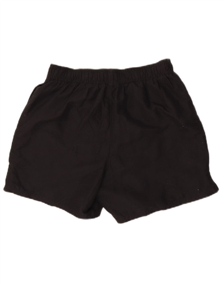 Pantaloni scurți sport Nike pentru bărbați, poliester mediu negru