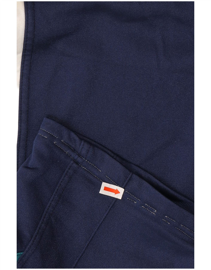 Pantaloni de trening grafic ASICS pentru bărbați, IT 54 2XL, albastru bleumarin, color block