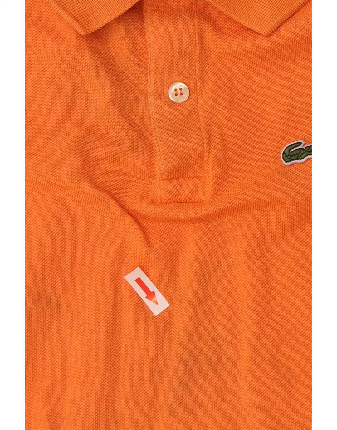 Tricou polo Lacoste pentru baieti 13-14 ani bumbac portocaliu