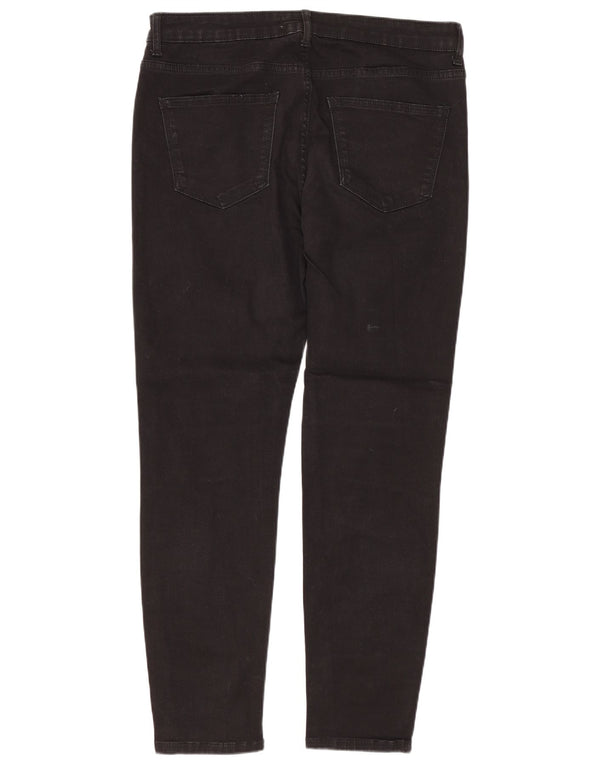 Blugi skinny pentru femei Zara EU 40 Medium W30 L28 Bumbac negru