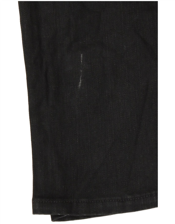 Blugi drepti pentru bărbați Tommy Hilfiger W32 L32 bumbac negru