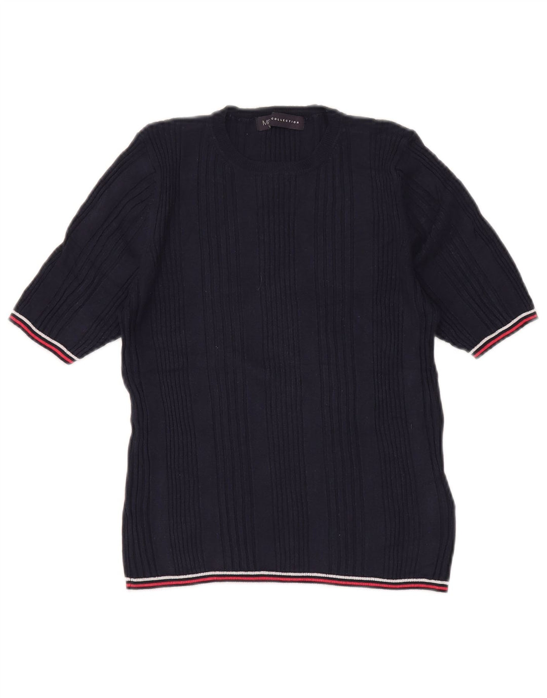 MARKS & SPENCER Pulover pentru femei cu decolteu rotund UK 14 Mare bleumarin