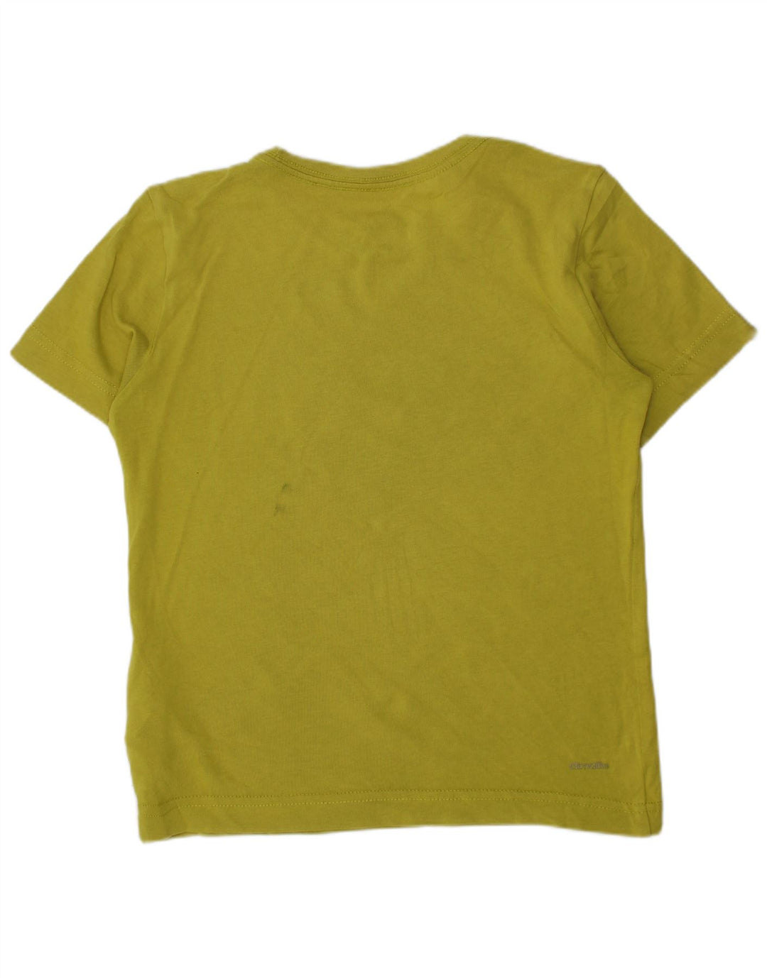 Tricou grafic ADIDAS Climalite pentru baieti Top 5-6 ani bumbac verde