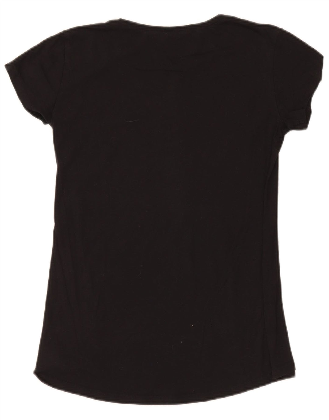 Tricou grafic Benetton pentru femei Top UK 10 Small Black
