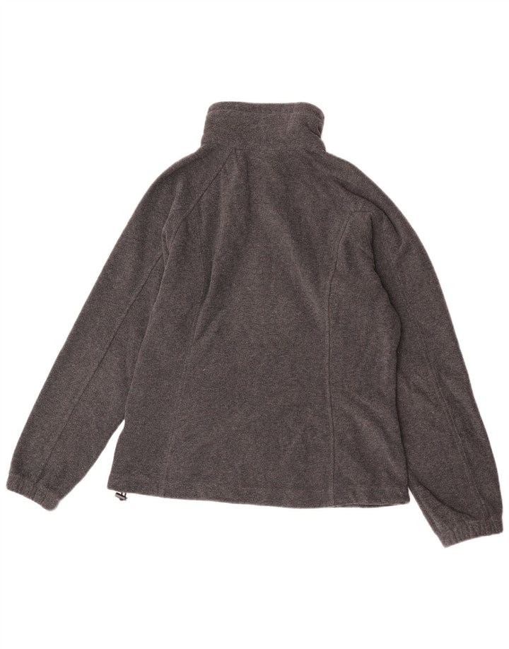 Jachetă fleece Columbia pentru femei UK 14 Medium Gri Poliester Sports
