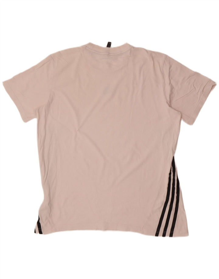 Tricou pentru bărbați Adidas Top Large White