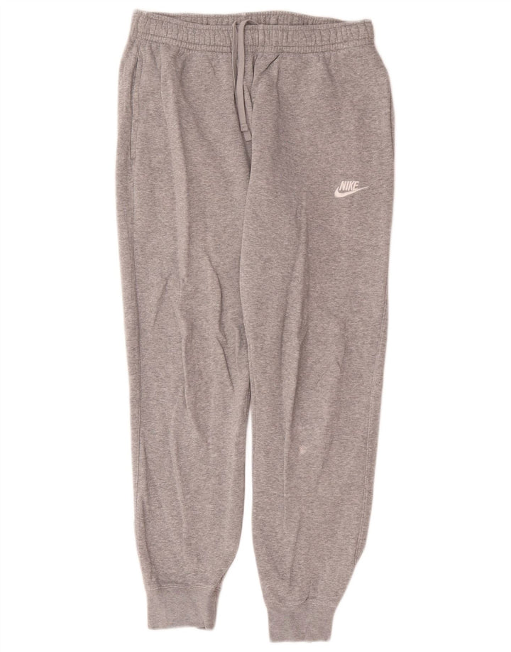 Pantaloni de trening Nike pentru bărbați Joggeri din bumbac gri mediu
