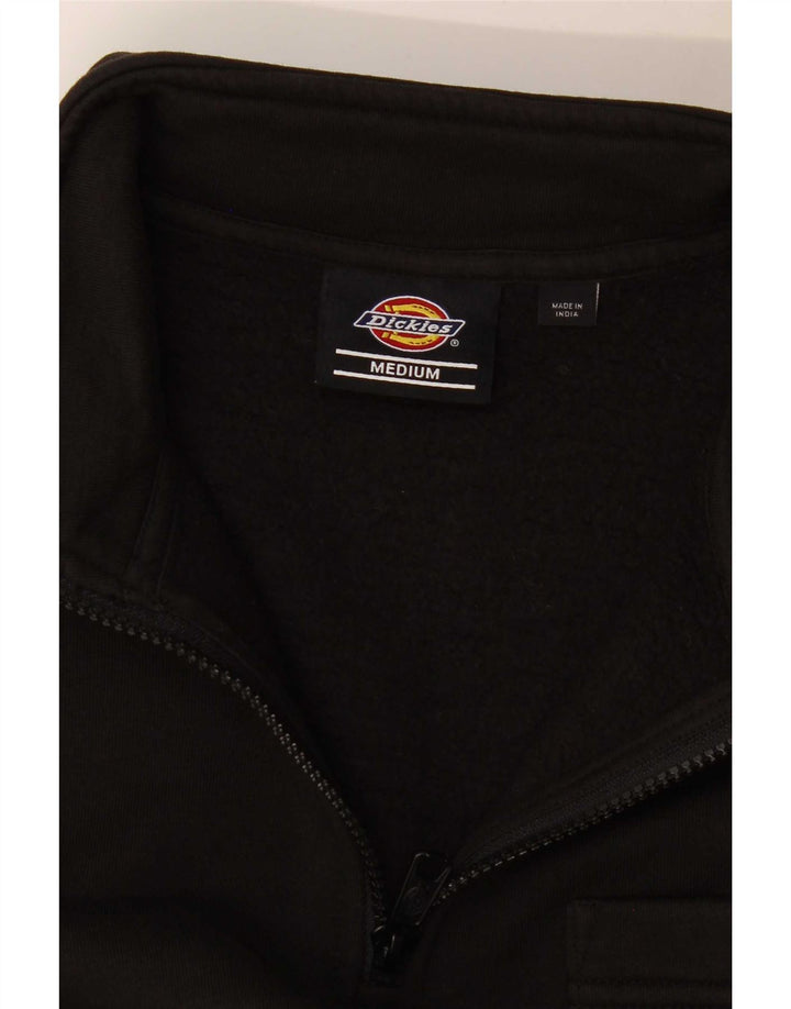 Pulover pentru femei Dickies, cu fermoar și gât, UK 14 Medium Negru