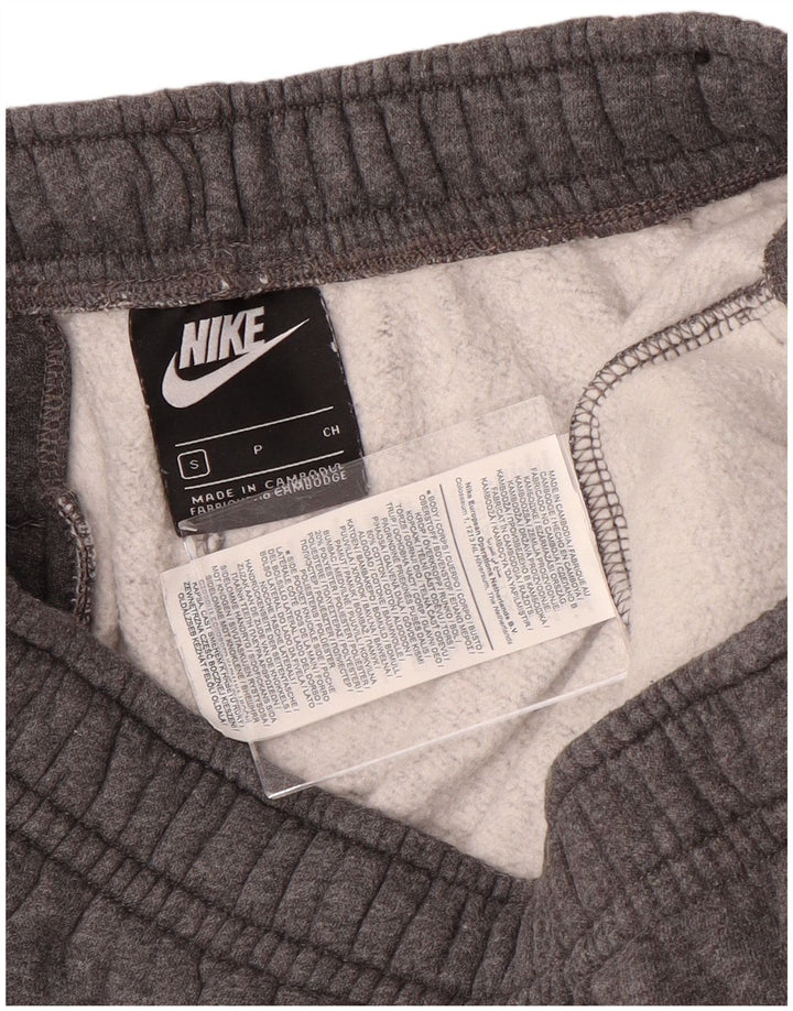 Pantaloni de trening pentru bărbați Nike, gri, bumbac, sport