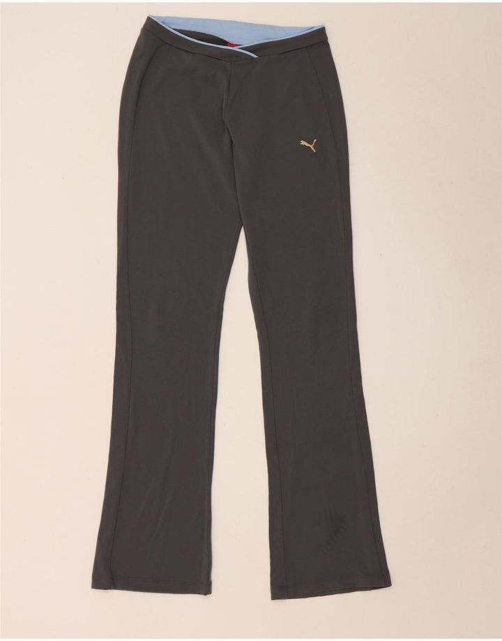 Pantaloni de trening Puma Flare pentru femei UK 12 Gri mediu