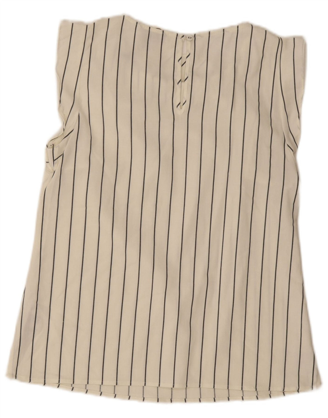 Bluză fără mâneci pentru femei Oasis UK 12 Medium Off White Viscose