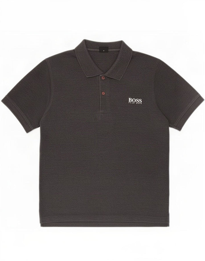 Tricou polo pentru bărbați Hugo Boss, gri mic