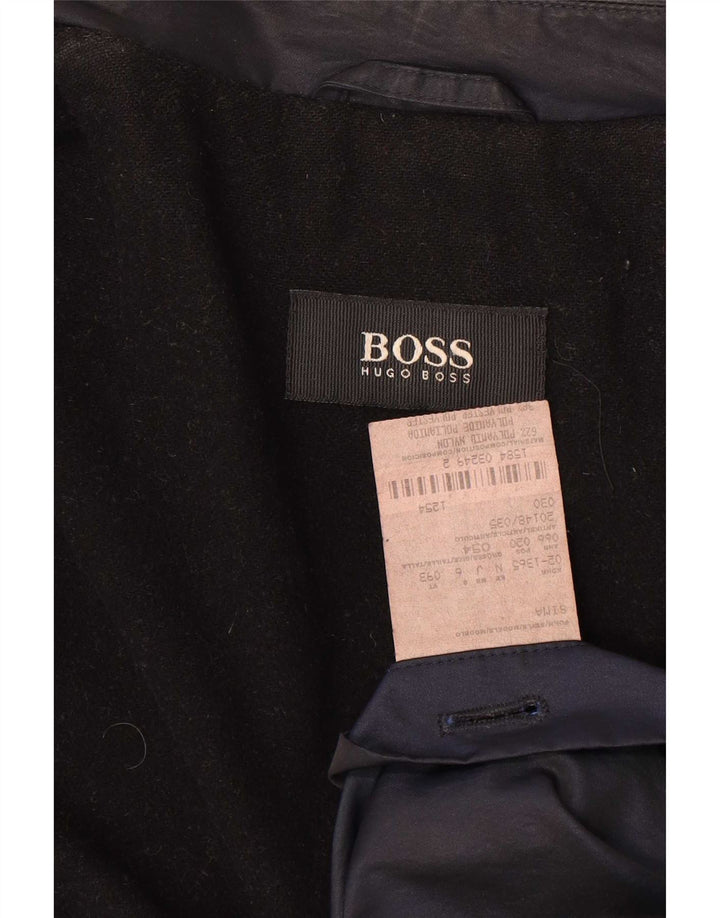 Jachetă Windbreaker pentru bărbați Hugo Boss IT 54 2XL Nailon bleumarin