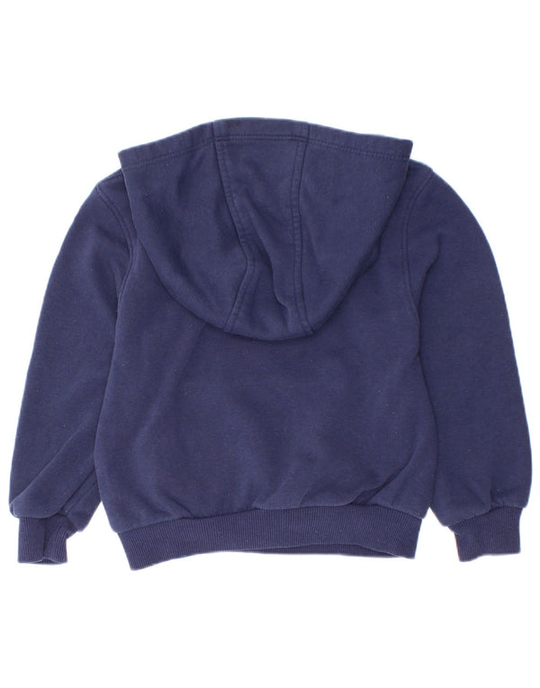 Pulover Nike pentru băieți, cu capota, 2-3 ani, albastru bleumarin, bumbac