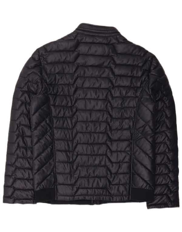 Jachetă căptușită Guess pentru bărbați UK 42 XL bleumarin poliester
