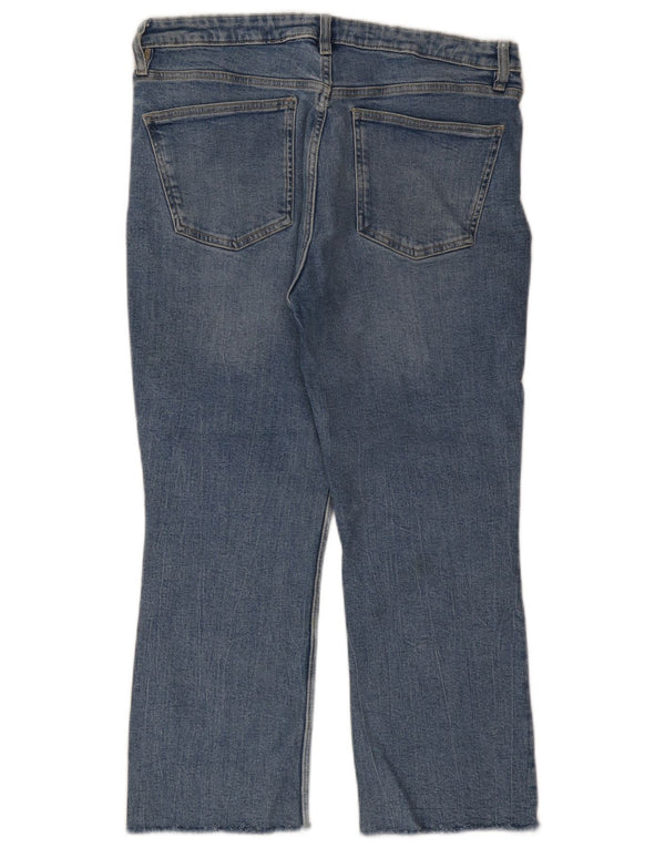 Blugi tăiați pentru femei Zara EU 44 XL W34 L25 Bumbac albastru
