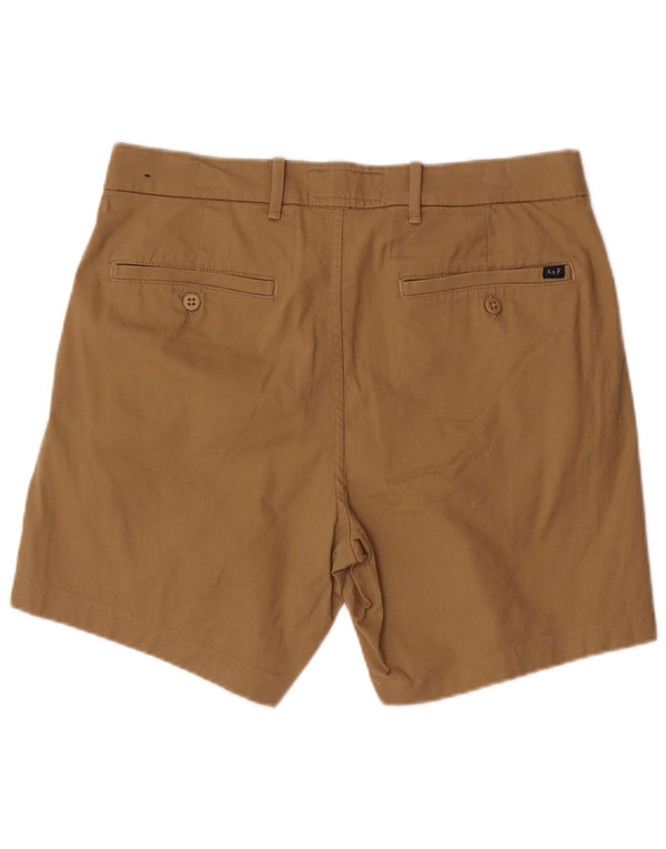 Pantaloni scurți chino pentru bărbați Abercrombie & Fitch W33 bumbac mediu bej