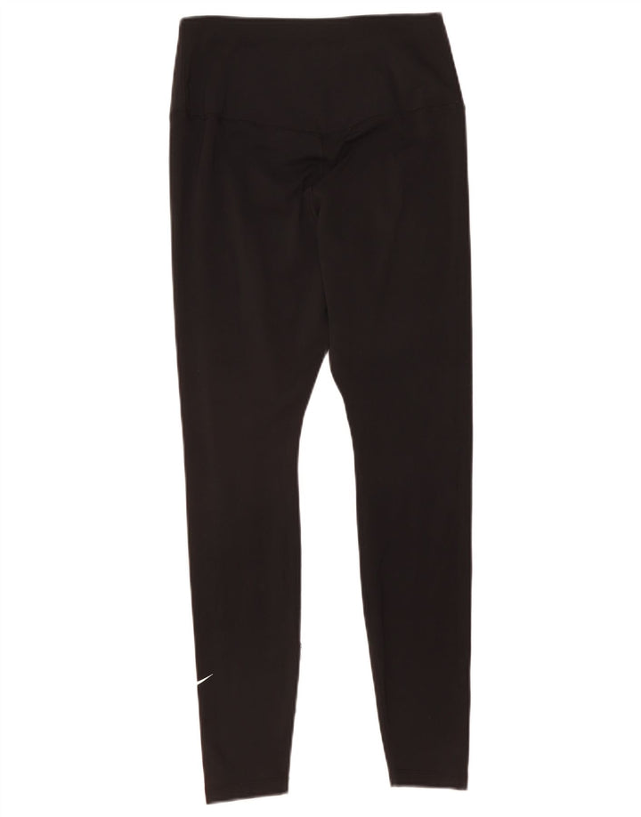 Leggings Dri Fit Nike pentru femei UK 12 Poliester mediu negru