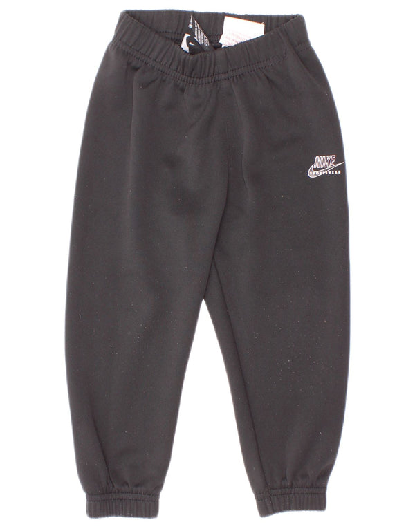 Pantaloni de trening Nike pentru bebelusi baieti Joggeri 18-24 luni Poliester negru