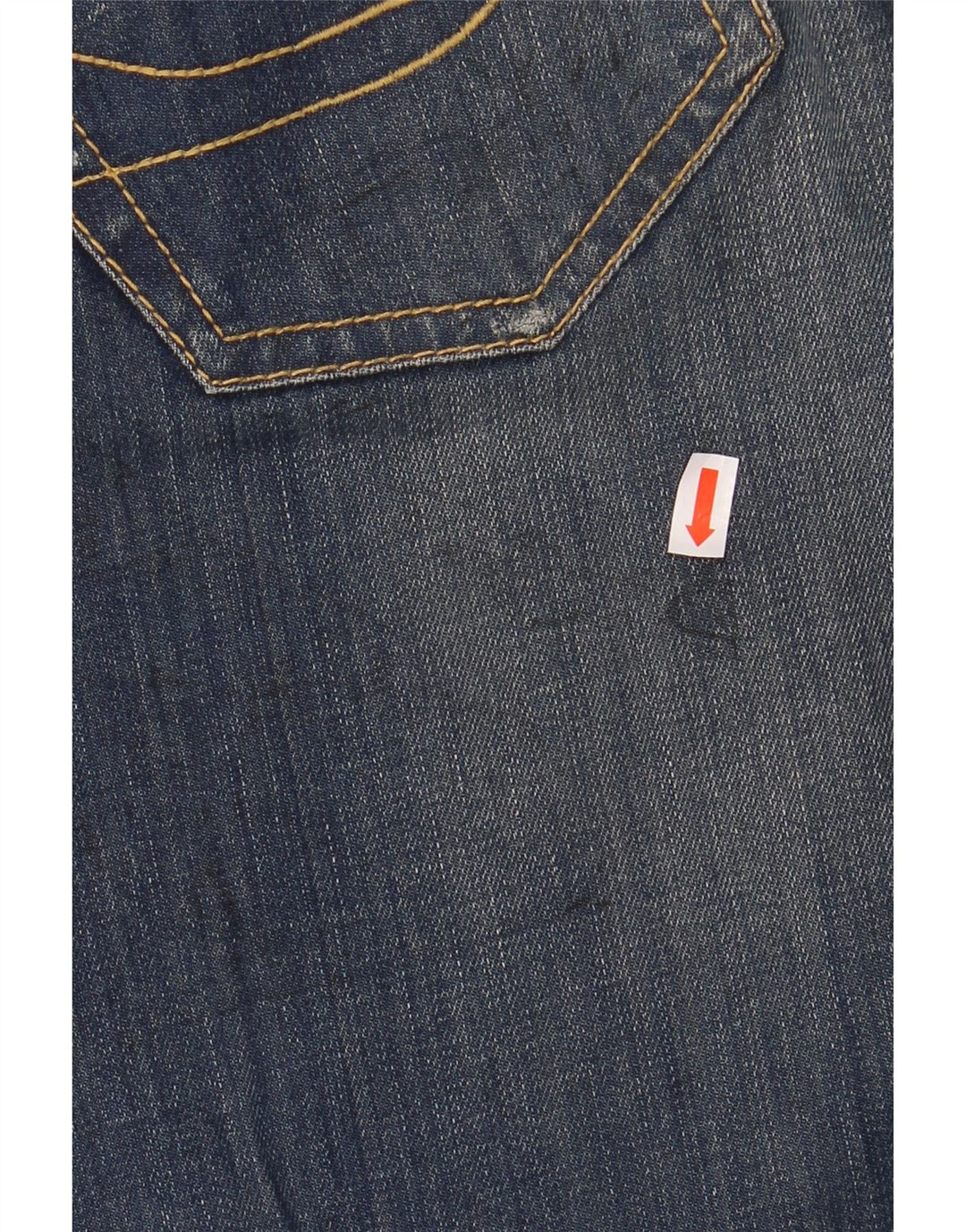 LIU JO Womens Straight Jeans W27 L29 Navy Blue Cotton