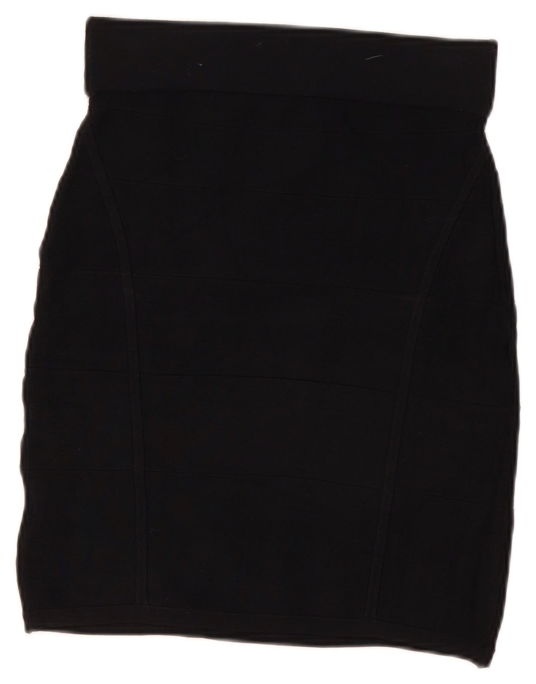 Fusta creion pentru femei Oasis UK 12 Medium W28 Viscoza neagra