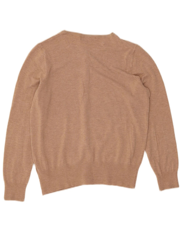 Pulover cardigan pentru femei Marks & Spencer UK 12 Medium Beige Viscose