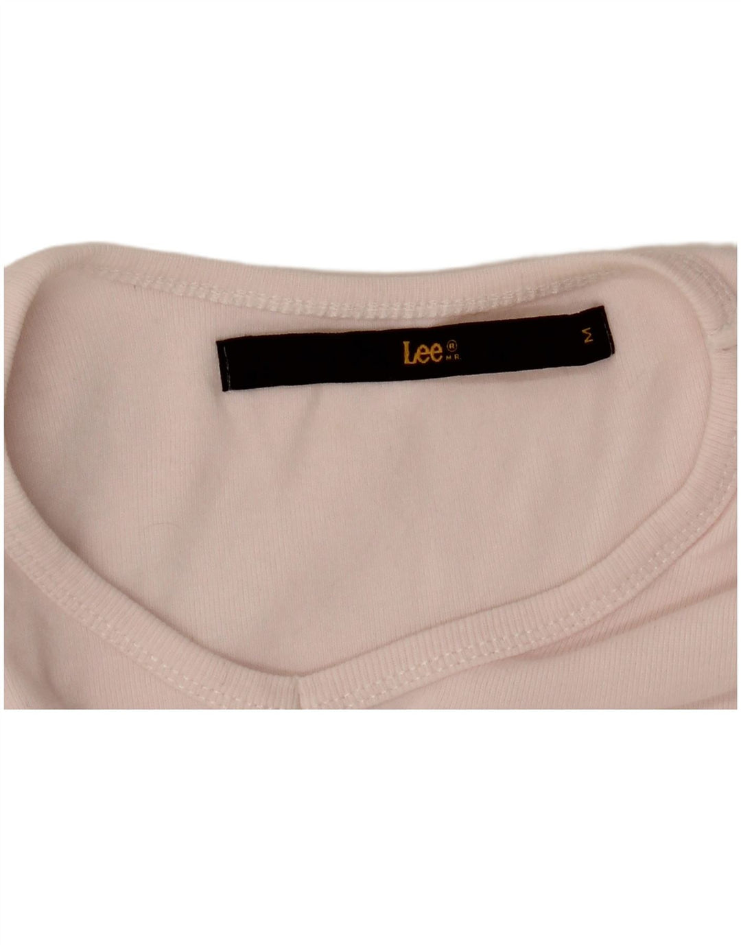 Tricou crop pentru femei LEE UK 12 Roz mediu