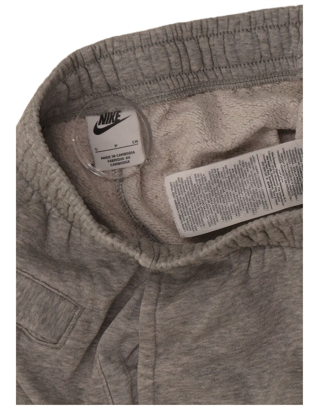 Pantaloni de trening Nike pentru bărbați Joggeri, bumbac, gri mic