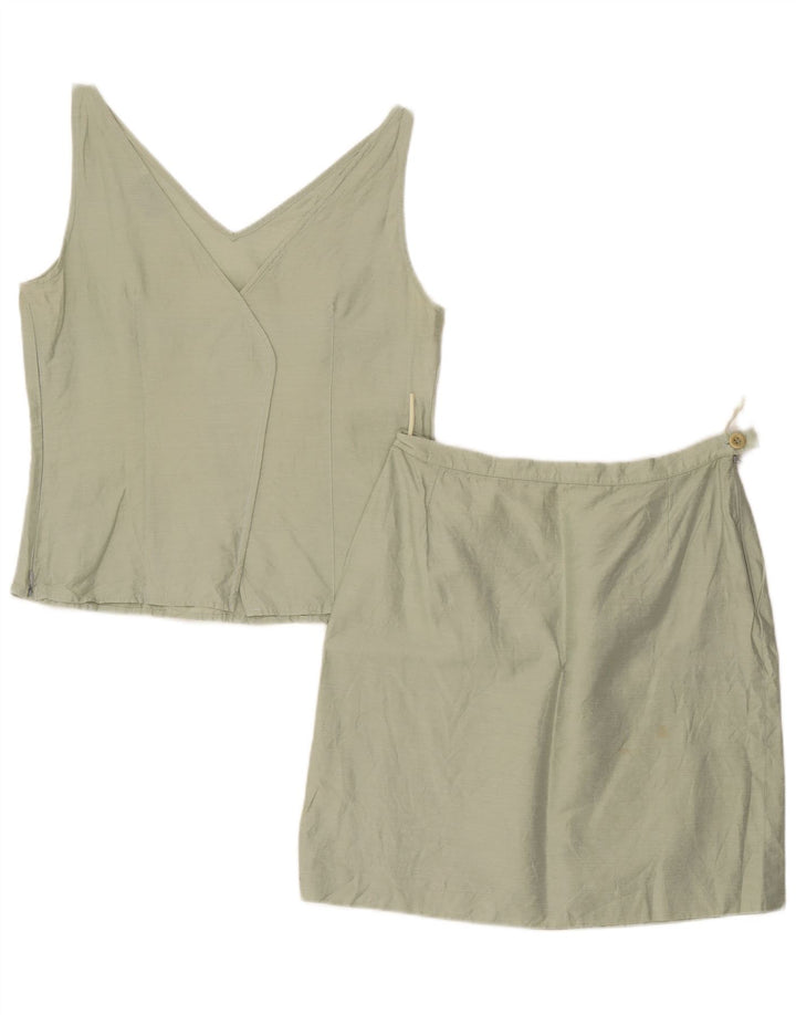 Set fuste 2 piese pentru femei Max & Co. IT 42 Medium W30 Green Linen