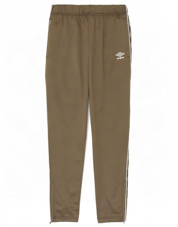 Umbro Mens Graphic Tracksuit Trousers Joggers Large Khaki Colourblock