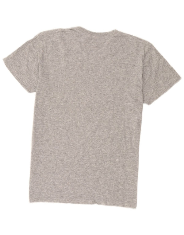 Tricou grafic Saigon pentru bărbați Hard Rock Cafe Top mic, gri, bumbac cu pete