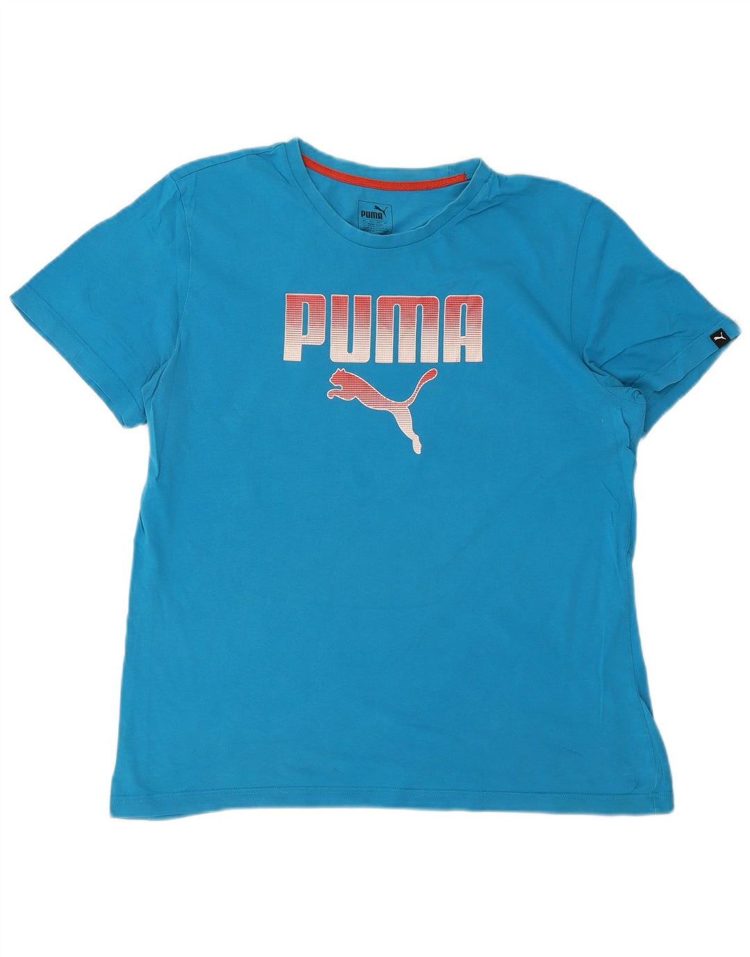 Tricou grafic Puma pentru bărbați Top Large Blue