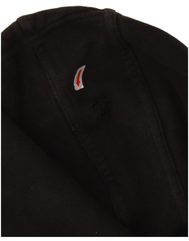 Pulover supradimensionat pentru femei ADIDAS UK 16, mare, negru, bumbac