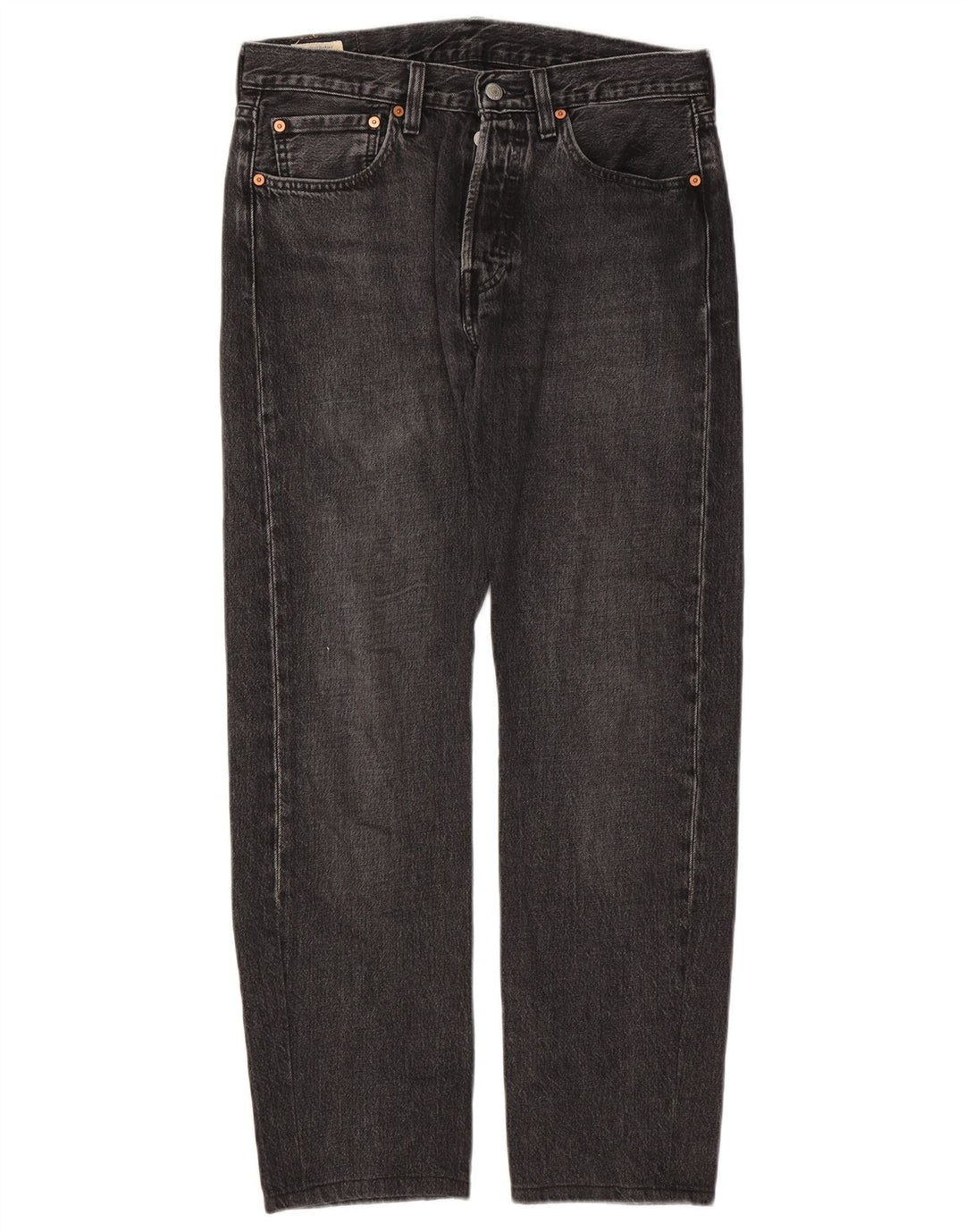 Blugi drepti pentru bărbați Levi's 501 W31 L29 bumbac negru