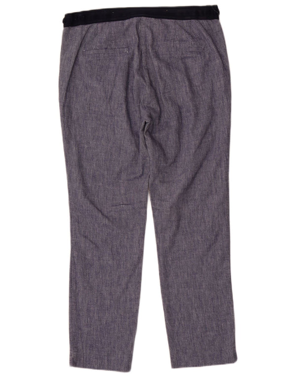 Pantaloni chino slim pentru femei Zara L32 L27 Bumbac bleumarin