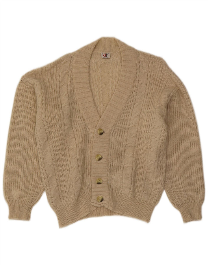 Pulover cardigan pentru bărbați Belfe, mediu alb aproape