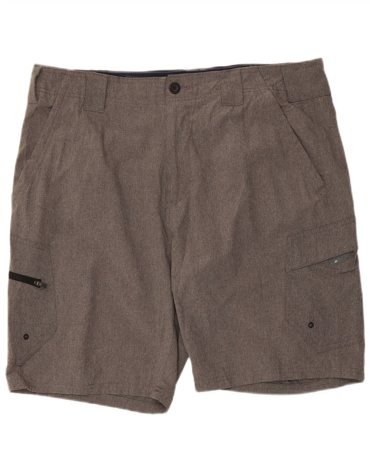 Pantaloni scurți cargo Denali pentru bărbați W36, mare, gri, poliester