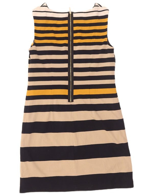 Rochie teacă pentru femei Marks & Spencer UK 14 Medium bleumarin cu dungi