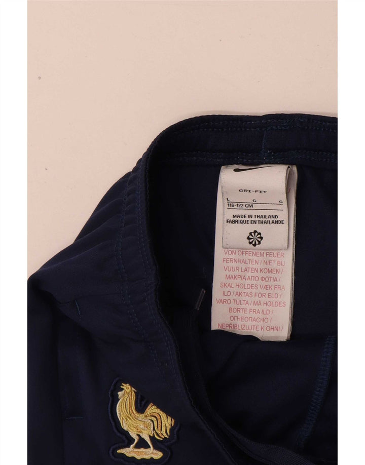 Pantaloni de trening Nike pentru baieti 6-7 ani mari bleumarin