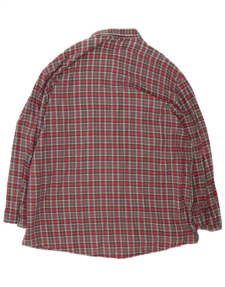 Cămașă de flanel pentru bărbați, XL, roșu, caroserie