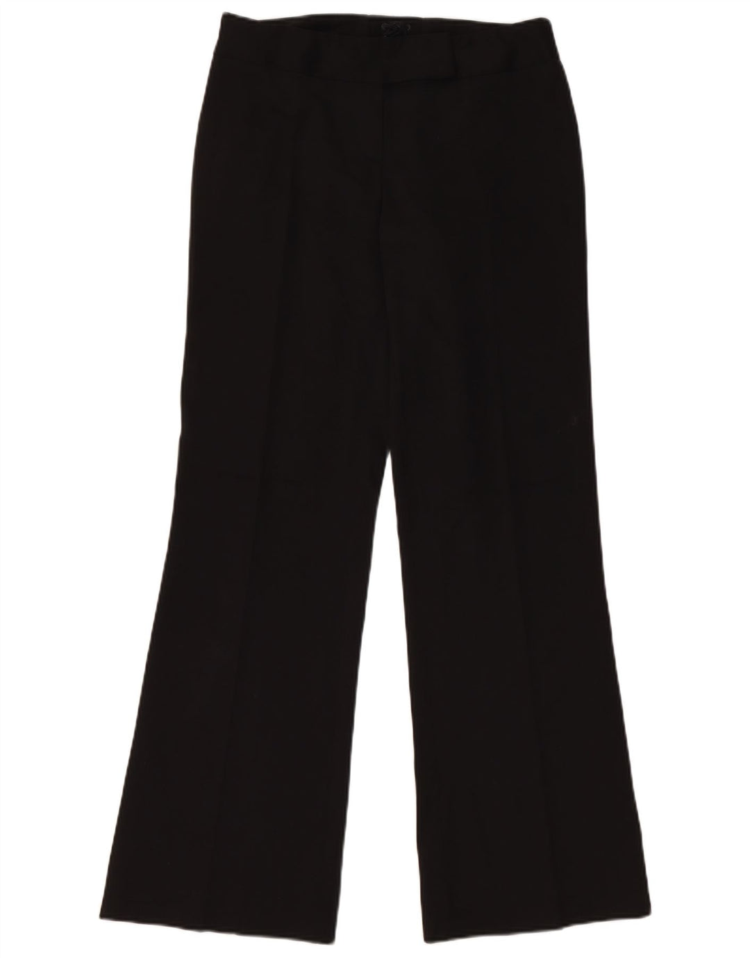 Pantaloni de costum pentru femei Oasis Bootcut UK 10 Small W28 L31 Poliester negru