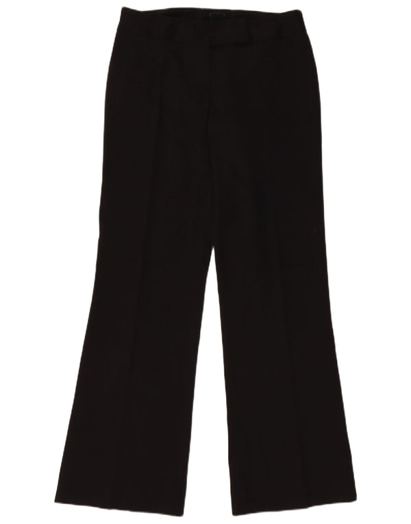 Pantaloni de costum pentru femei Oasis Bootcut UK 10 Small W28 L31 Poliester negru