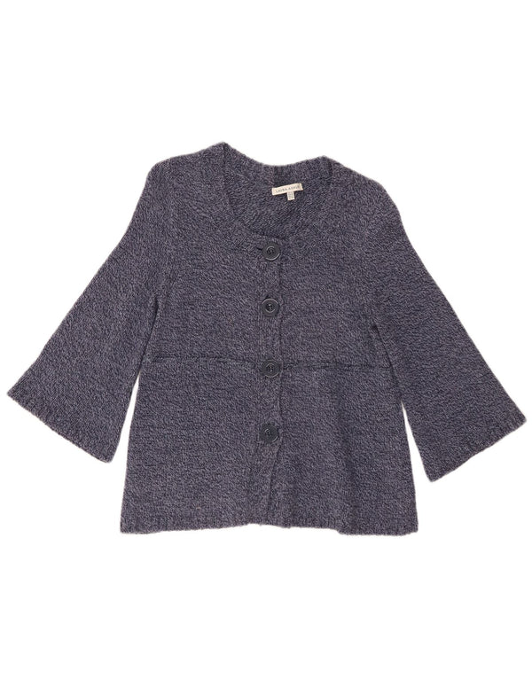 Pulover cardigan pentru femei Laura Ashley Marea Britanie 14, mare, bleumarin, pete