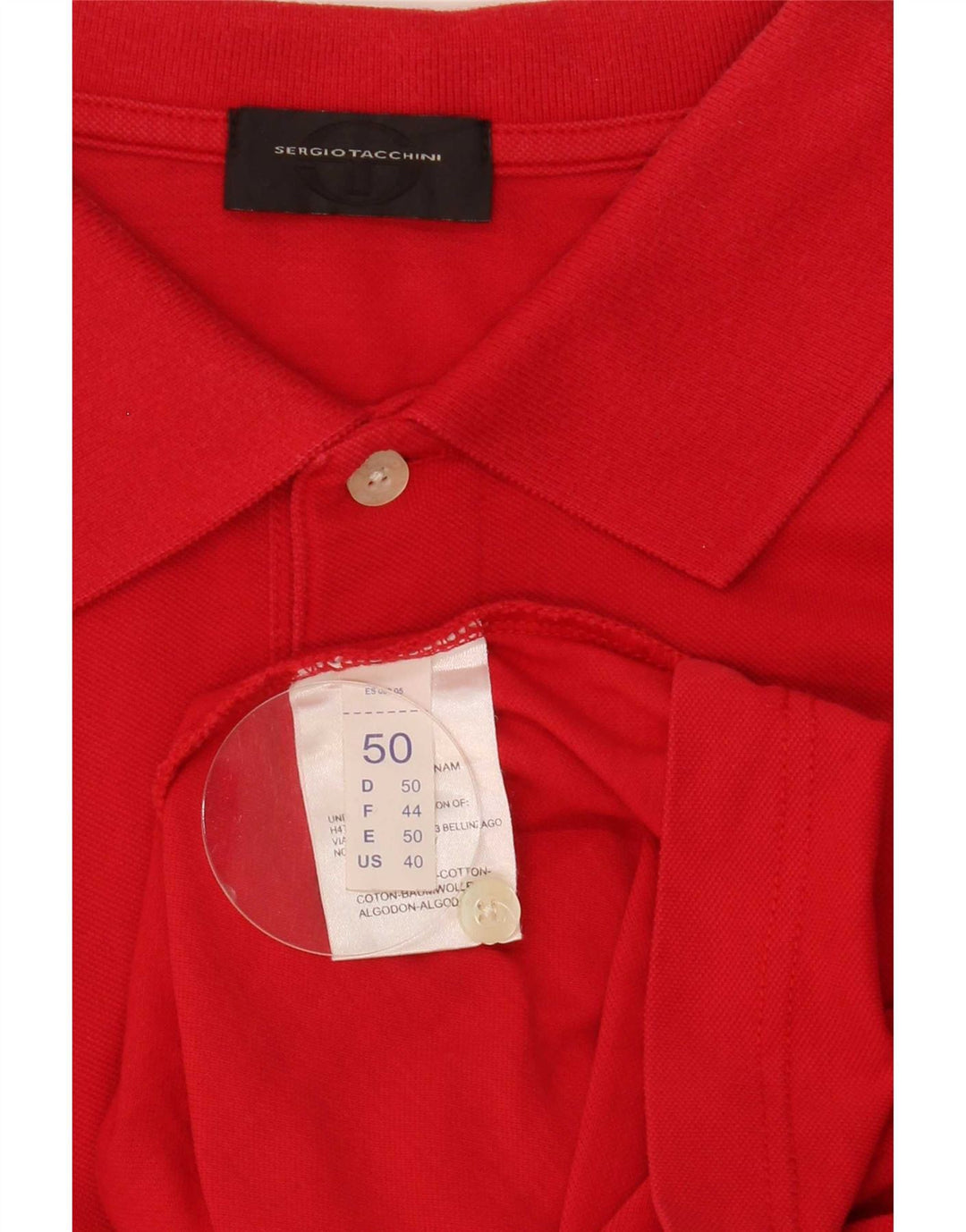 Tricou Polo pentru Bărbați Sergio Tacchini IT 50 Mărime Medie Roșu Bumbac
