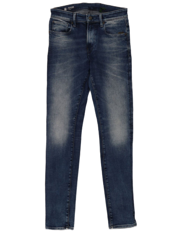 Blugi skinny G-Star Revend pentru bărbați W31 L34 Bumbac albastru