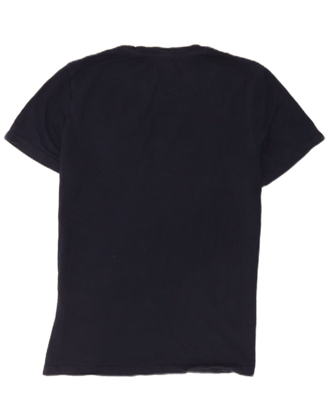 Tricou cu grafic Jack & Jones pentru bărbați Top mediu din bumbac bleumarin