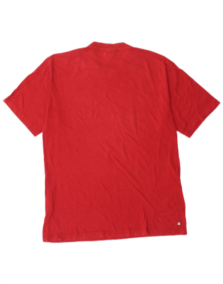 Tricou grafic REEBOK pentru bărbați Top mic bumbac roșu