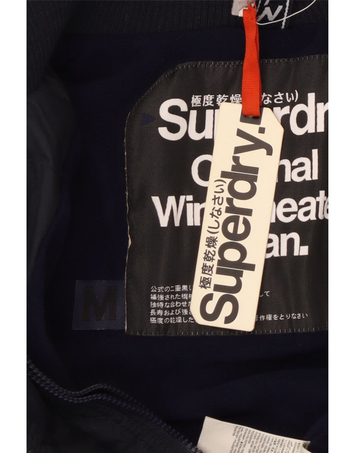 Jachetă Windbreaker Matlasată Superdry pentru bărbați UK 38 Medium Bleumarin